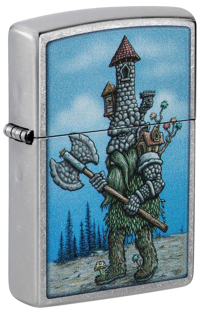 Zippo Lighter - Castle Troll Design
