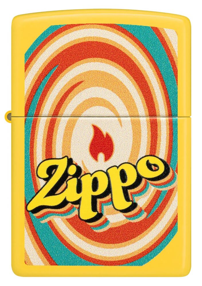 Zippo Lighter - Swirls Design