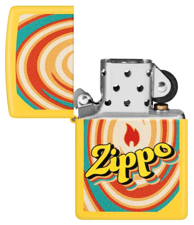 Zippo Lighter - Swirls Design