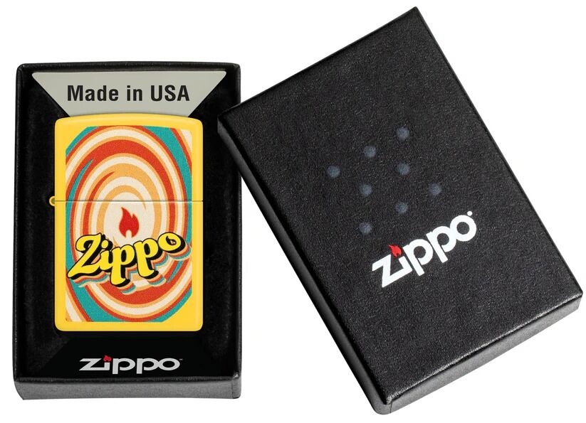 Zippo Lighter - Swirls Design