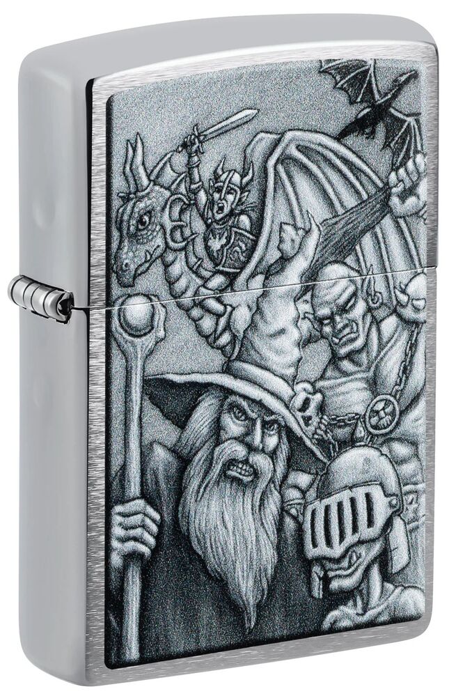 Zippo Lighter - Mystical Beings Design
