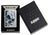 Zippo Lighter - Skull and Flame Design