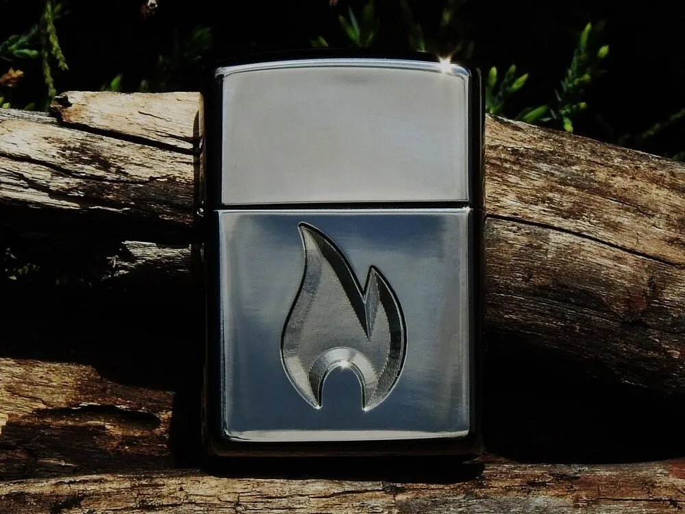 Zippo Lighter - Flame Design