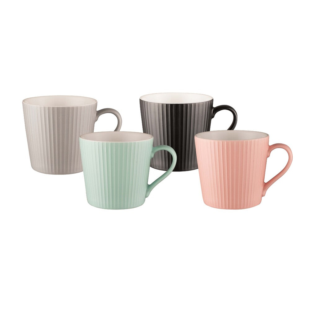 Bundanoon Mod Mug - Ribbed (Set of 4)