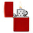 Zippo Lighter - Metallic Red Matte