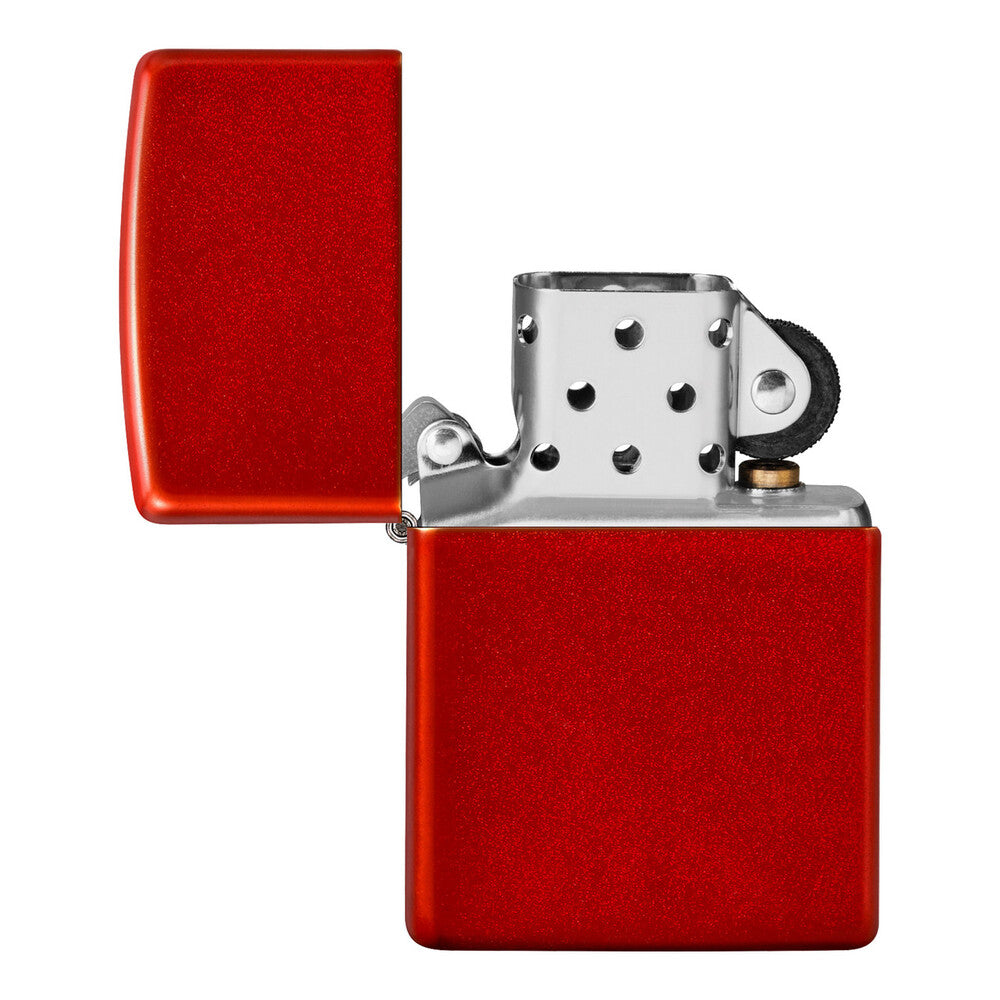 Zippo Lighter - Metallic Red Matte