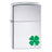 Zippo Lighter - A Bit 'O' Luck High Polish Chrome