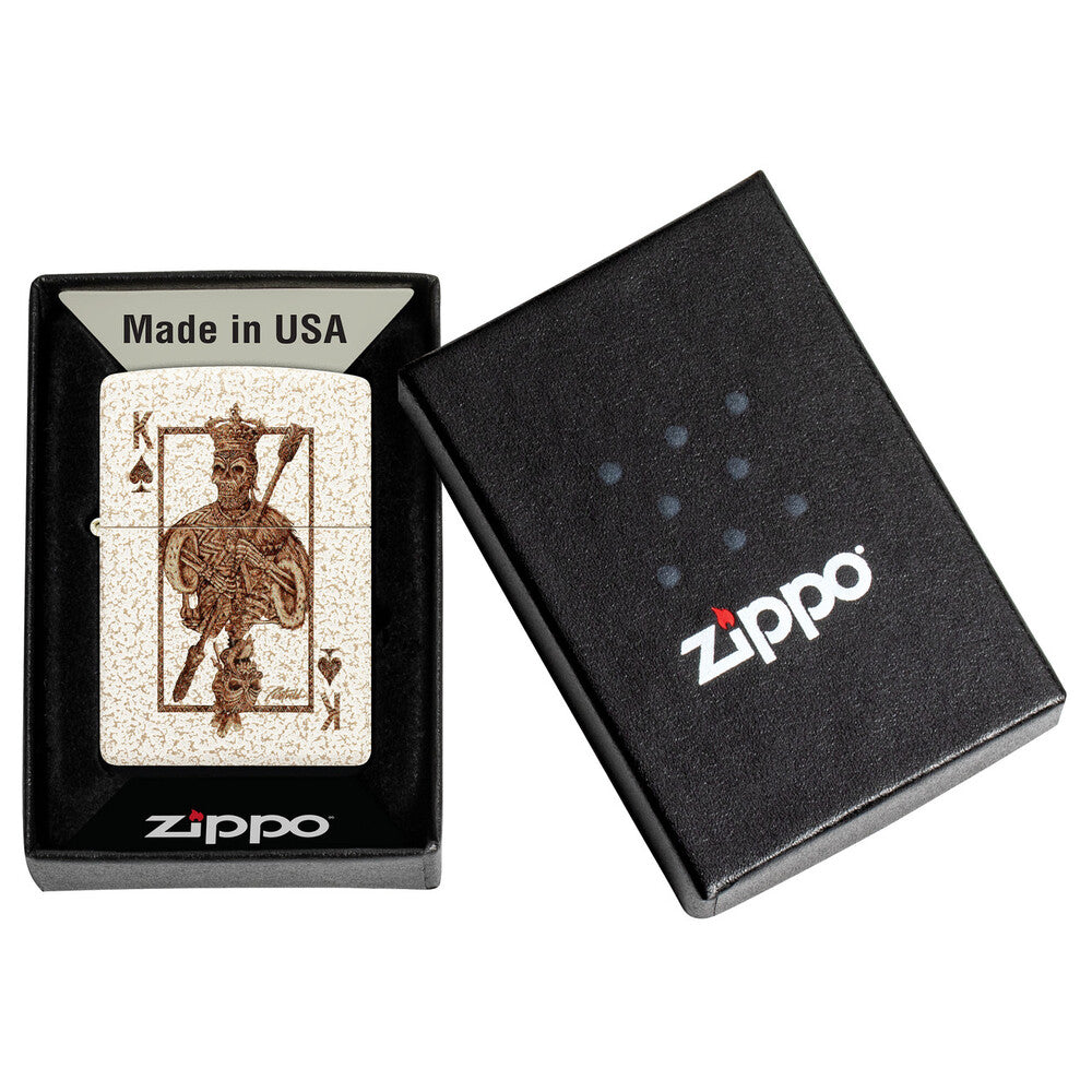 Zippo Lighter - Rick Rietveld King Of Spades