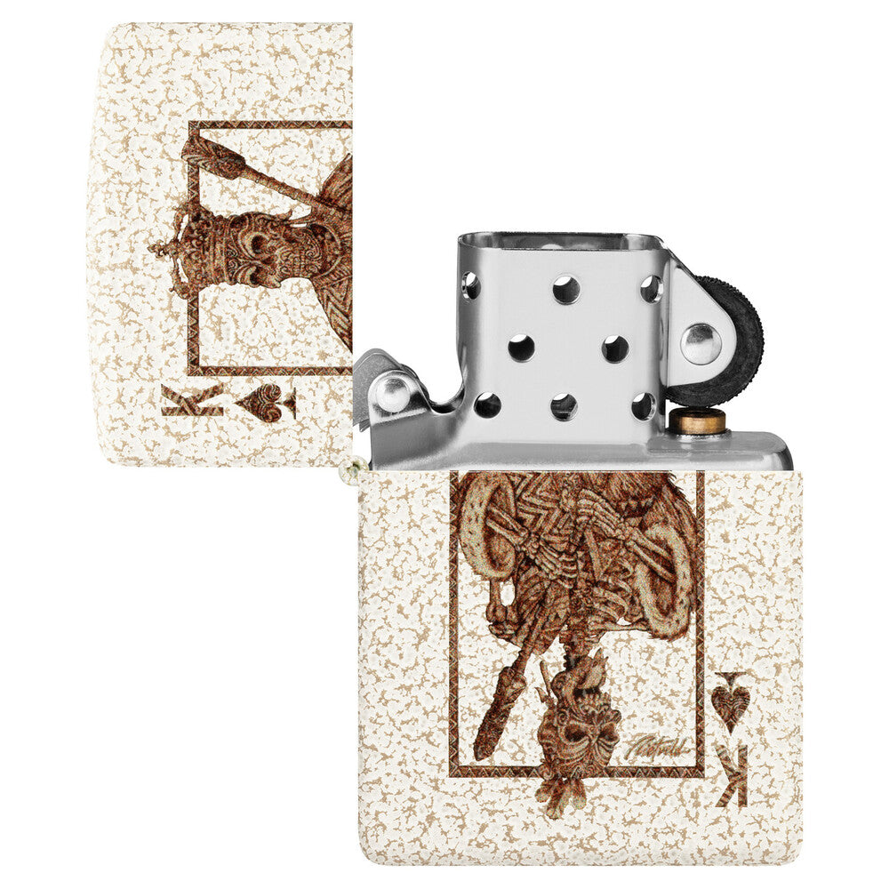 Zippo Lighter - Rick Rietveld King Of Spades