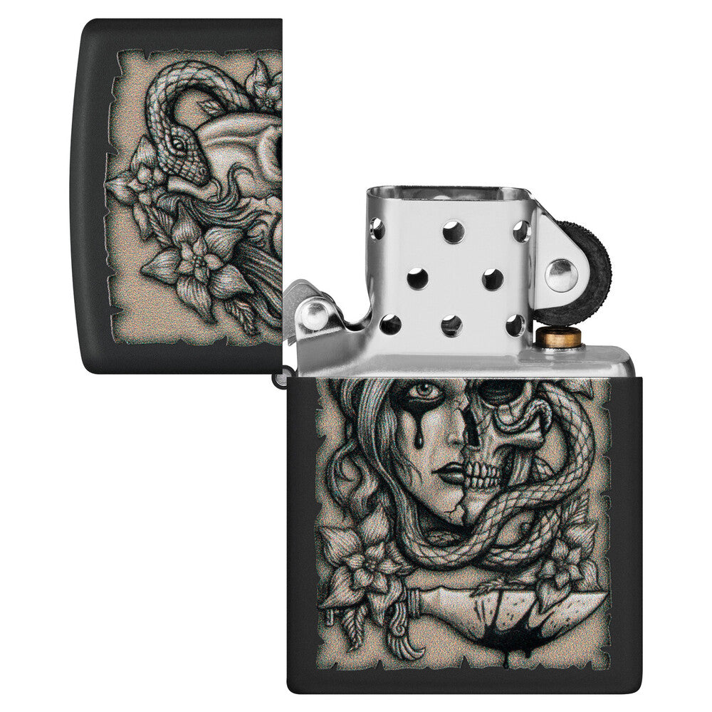 Zippo Lighter - Gory Tattoo