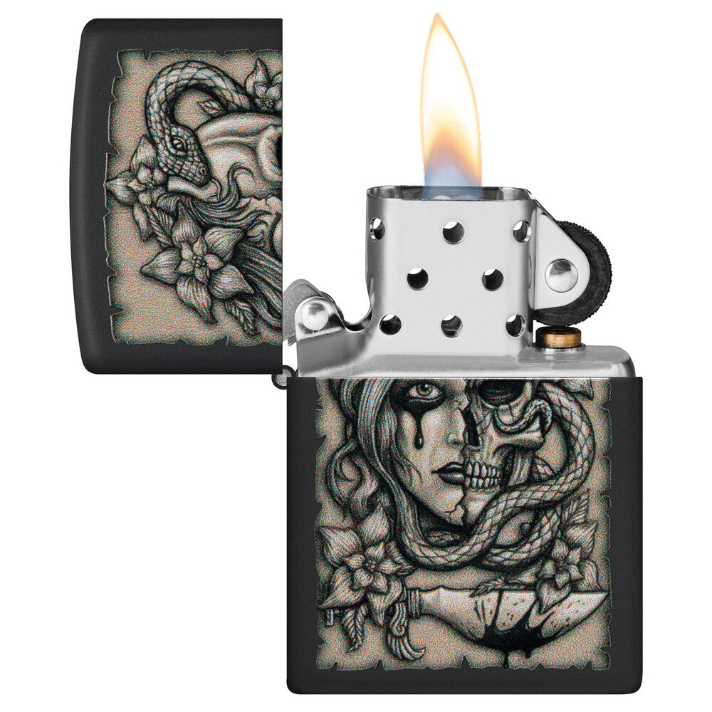 Zippo Lighter - Gory Tattoo