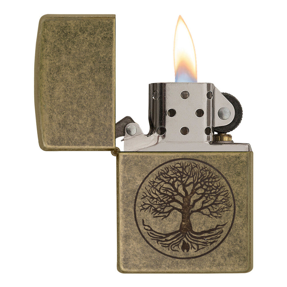 Zippo Lighter - Antique Tree of Life