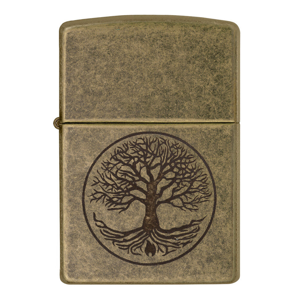 Zippo Lighter - Antique Tree of Life