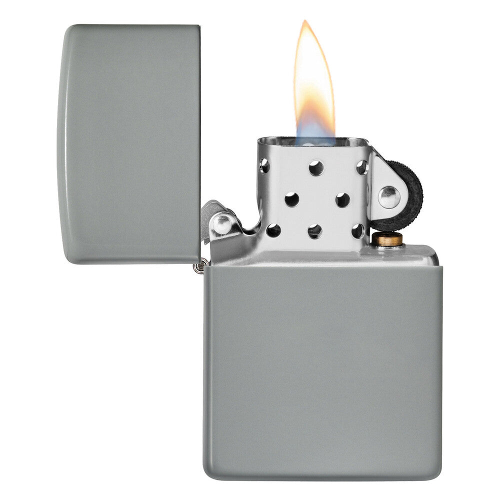 Zippo Lighter - Flat Grey