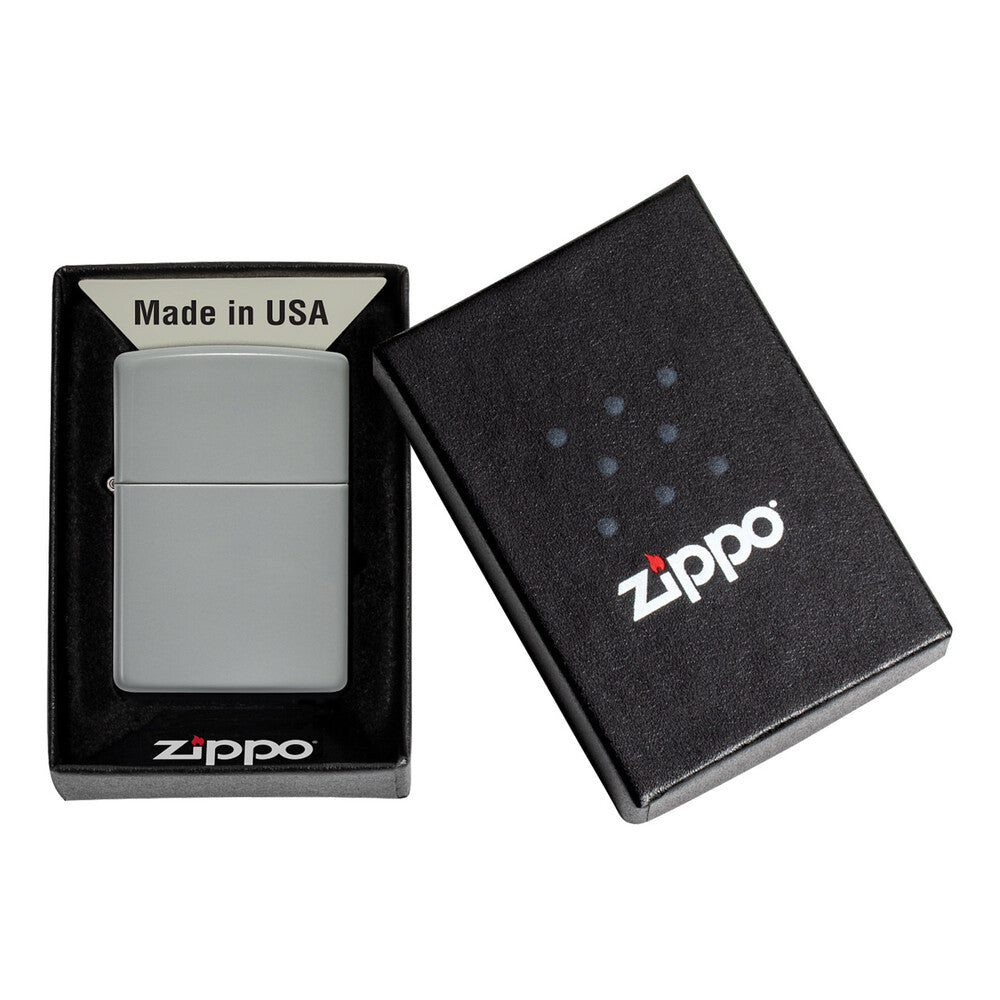Zippo Lighter - Flat Grey