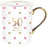 Sweet Heart Gold Handle Mug - 50th