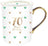Sweet Heart Gold Handle Mug - 70th