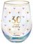 Sweet Heart Stemless Glass - 30th