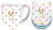 Sweet Heart Mug & Stemless Glass Set - 50th