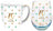Sweet Heart Mug & Stemless Glass Set - 70th