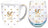 Sweet Heart Mug & Stemless Glass Set - 80th