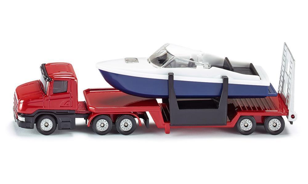 Siku Transport - Low Loader With Boat