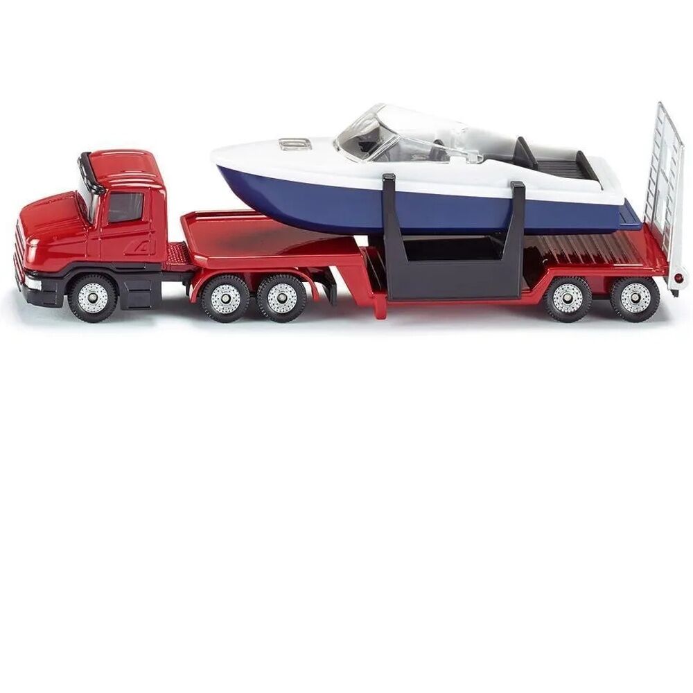 Siku Transport - Low Loader With Boat