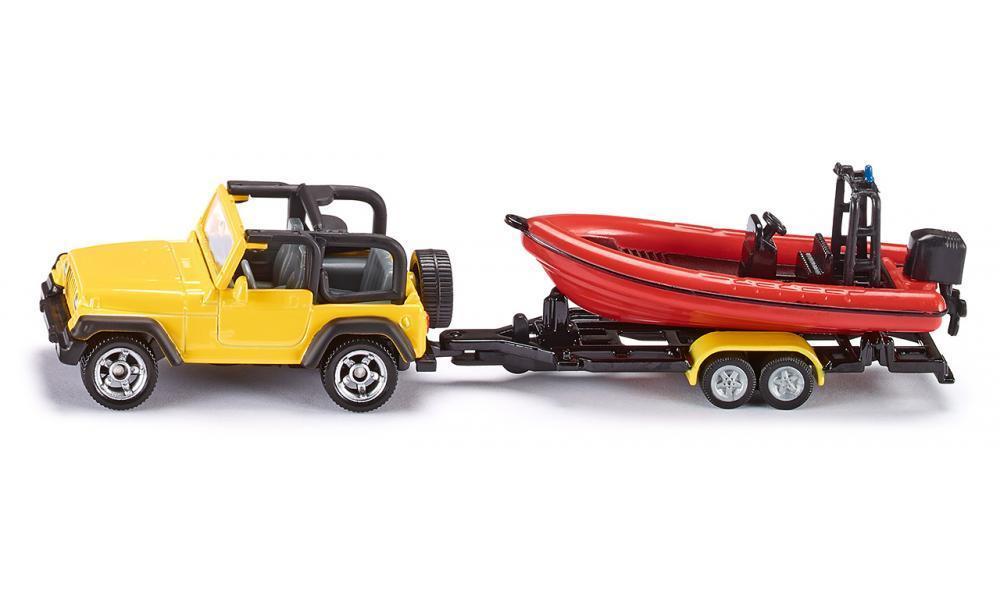 Siku Hobby - Jeep with Boat