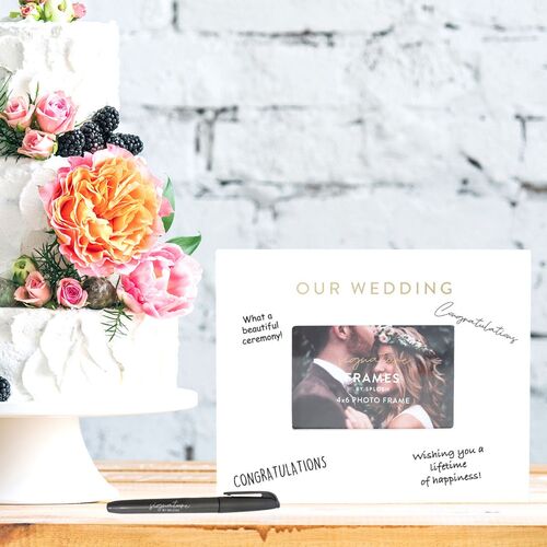 Splosh Signature Frame - Our Wedding