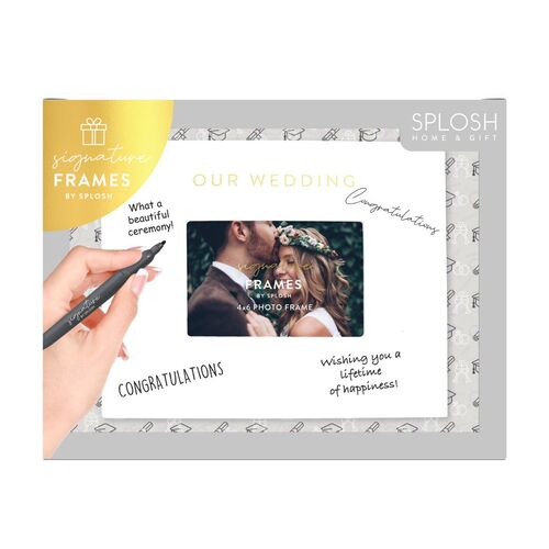 Splosh Signature Frame - Our Wedding