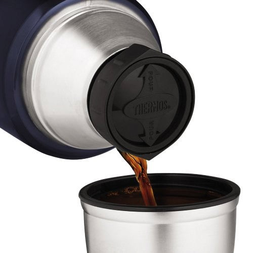 Thermos Stainless King Vacuum Flask 2L Midnight Blue