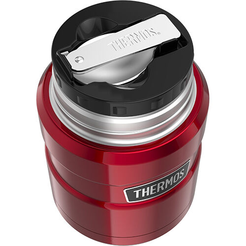 Thermos Stainless King Food Jar 470ml Red