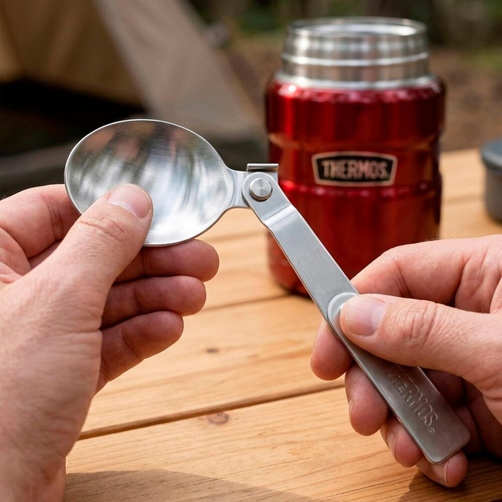 Thermos Stainless King Food Jar 470ml Red