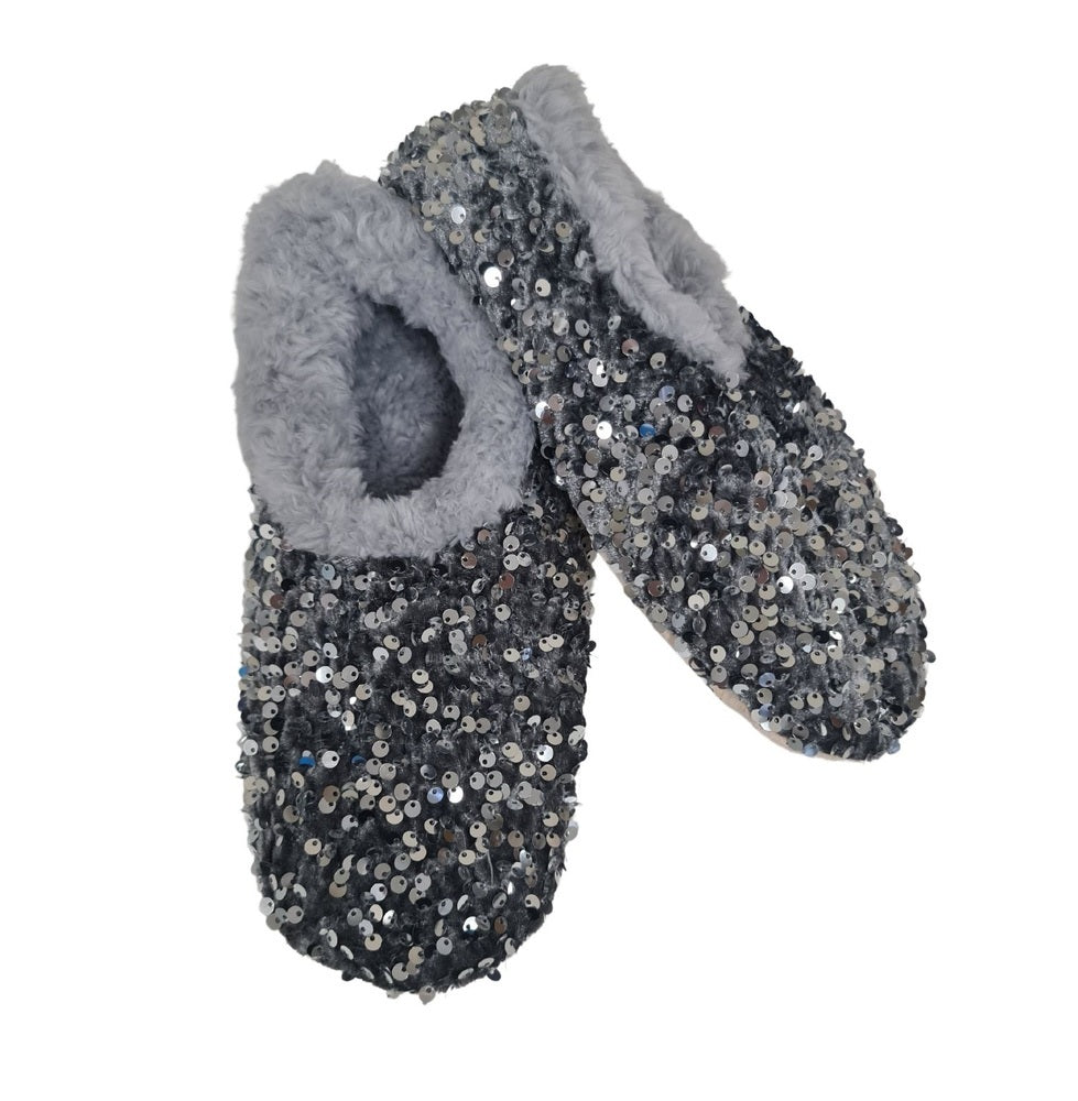 Slumbies Ladies Sequin Glam Silver