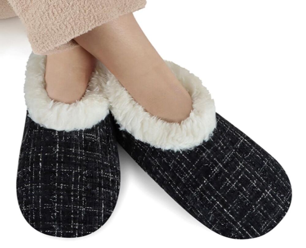 Slumbies Ladies Sparkle Black & White