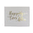 Gold & White Wedding Guest Book - Happily Ever After