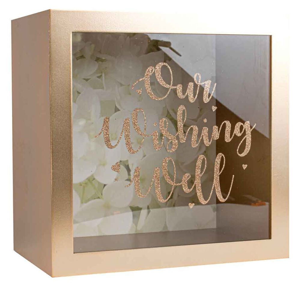 Rose Gold Wishing Well Keepsake - Our Wishing Well