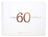 Rose Gold 60th Birthday Guest Book