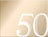 50th Birthday Rose Gold Guest Book