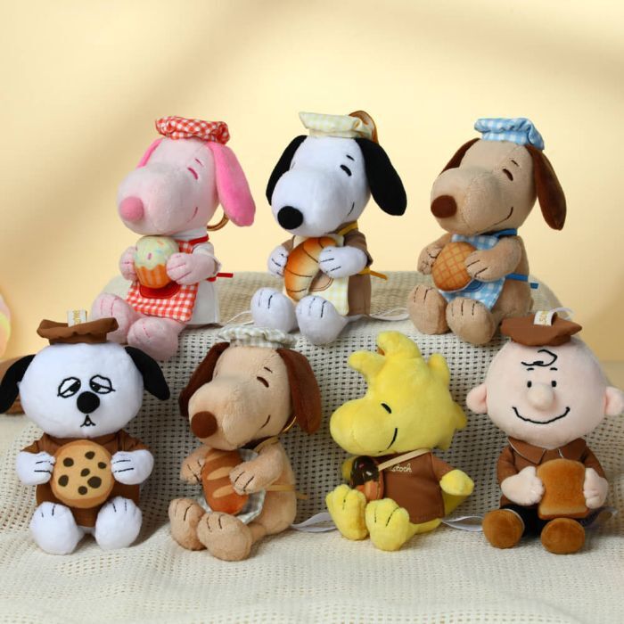 Peanuts - Bakery Plush Keyring Blind Box