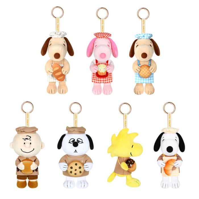 Peanuts - Bakery Plush Keyring Blind Box