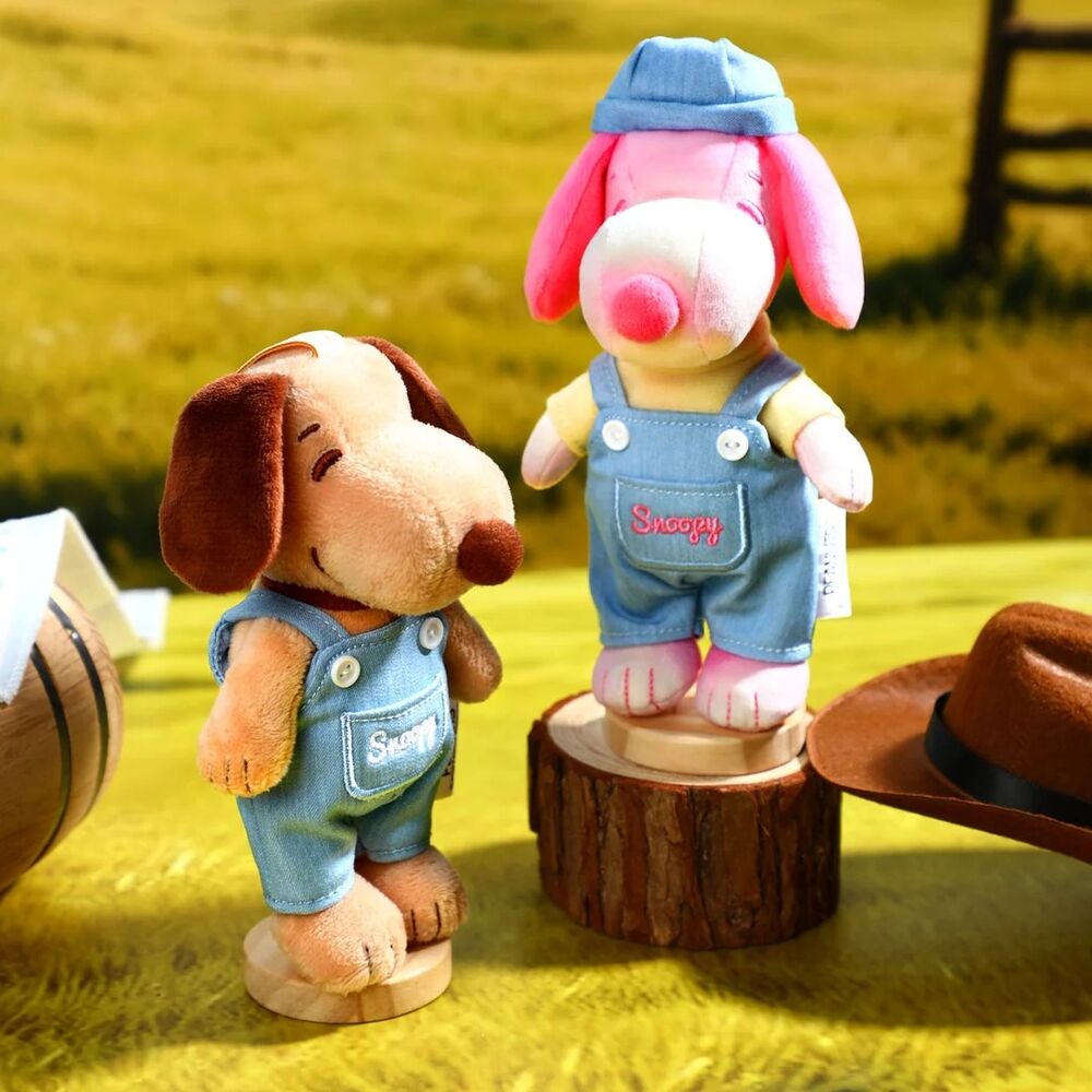 Peanuts - Peanuts x VIPO Denim Series Plush Keychain Blind Box