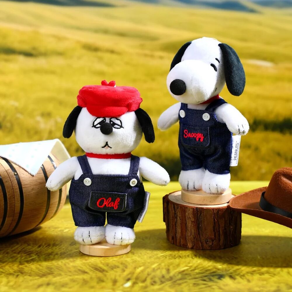 Peanuts - Peanuts x VIPO Denim Series Plush Keychain Blind Box