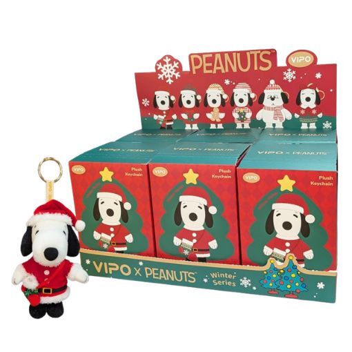 Peanuts - Peanuts x VIPO Winter Series Plush Keychain Blind Box