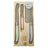 Jean Dubost Laguiole Simplicite - 3pc Cheese Set with Cleaver Pastels