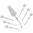 Jean Dubost Laguiole Simplicite - 7pc Cake Set Pastels