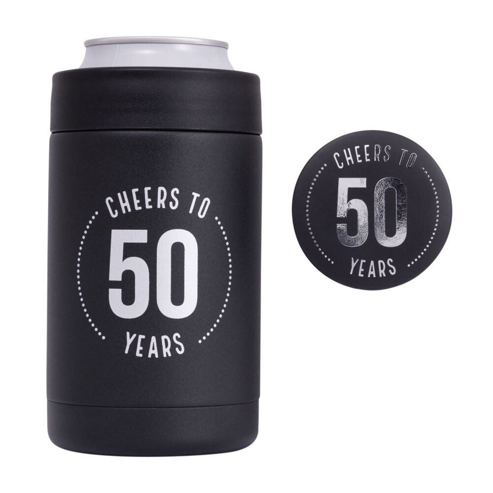 Splosh Celebration - 50th Insulated Drink Cooler & Badge Set