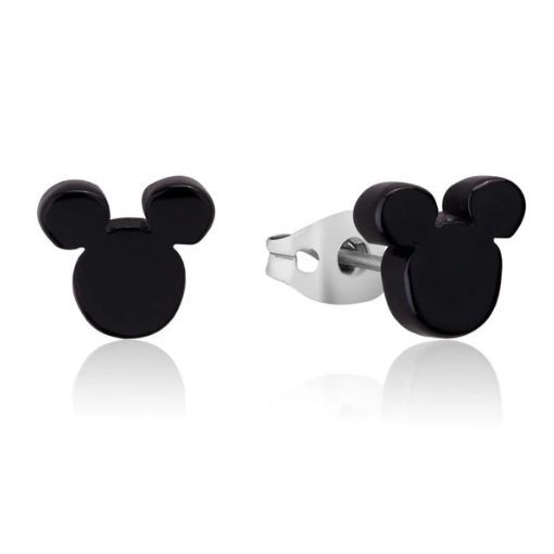 Couture Kingdom - Disney - Mickey Mouse Stud Earrings Black