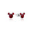 Couture Kingdom - Disney - Stainless Steel Mickey January Birthstone Stud Earrings