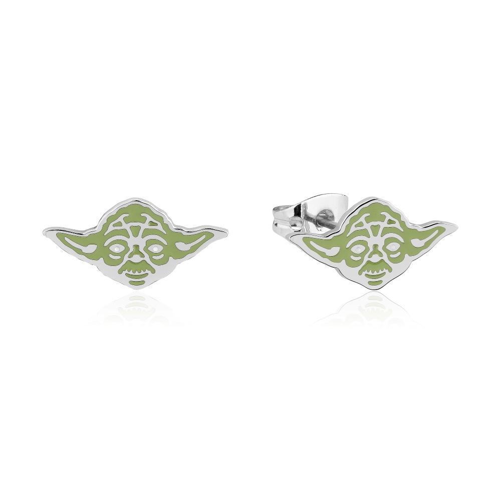 Couture Kingdom - Disney - Star Wars Yoda Enamel Stud Earrings